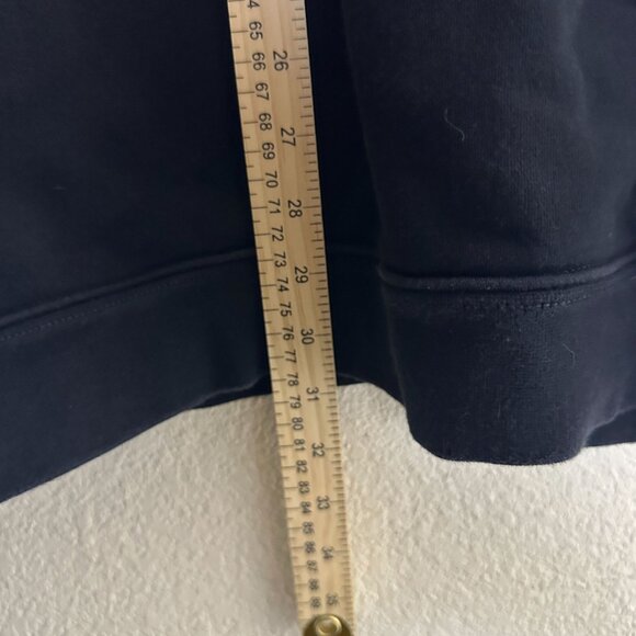 Y2K CSG Black Heavyweight Minimal Hoodie Men 3XL Casual Gymwear Tall Sweater - Picture 6 of 12